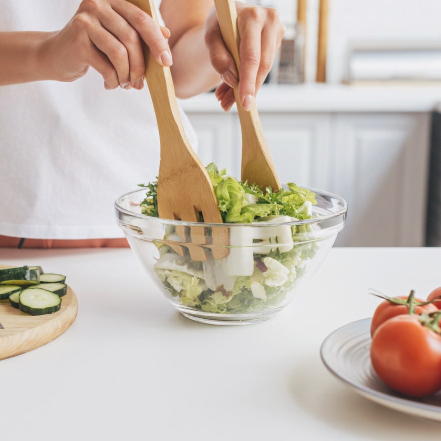 Grüner gemischter Salat