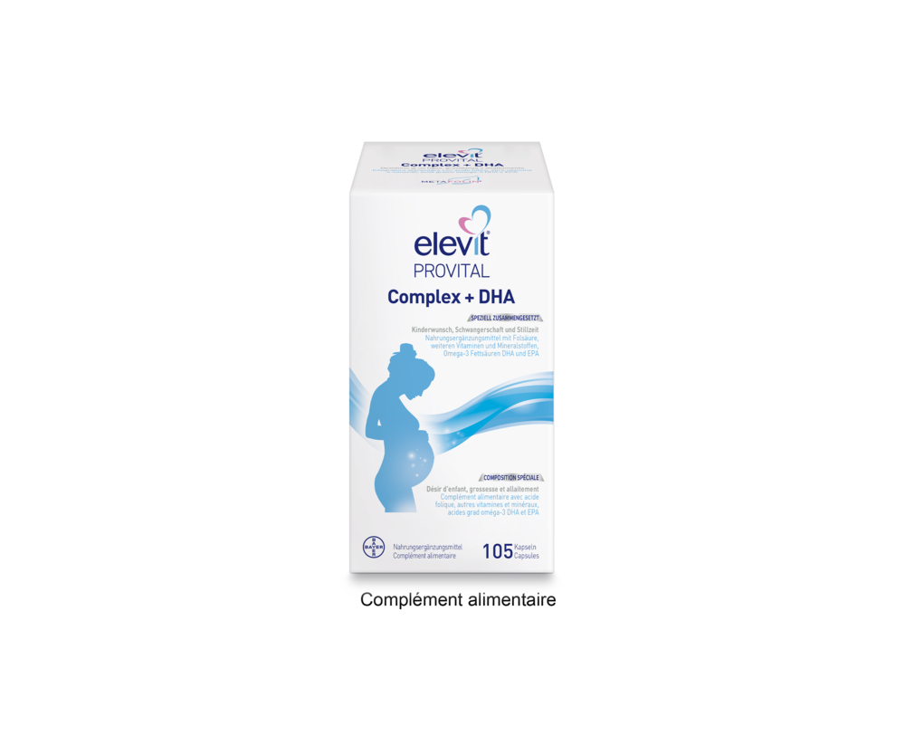 Packshot elevit® Provital DHA